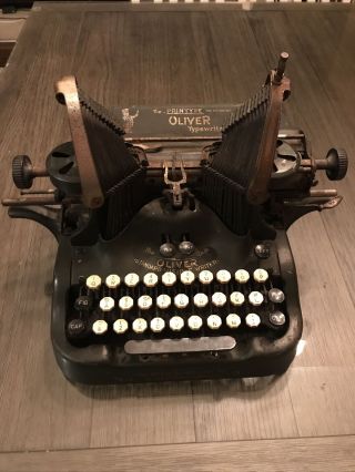 Antique 1912 Oliver Typewriter From Chicago Usa