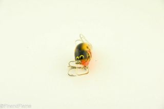 Vintage Bagley Honey B Square Lip Natural Crawfish Antique FIshing Lure MD15 3