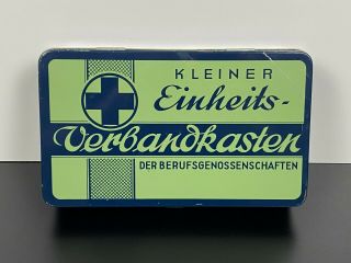Nos Vintage 1950s German First Aid Kit Classic Volkswagen Porsche Vw Bug Beetle