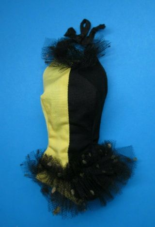 Vintage Barbie - Masquerade 944 Yellow & Black Costume