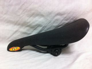 Rare NOS Black POWERLITE RACING SEAT w/ GUTS Old School BMX Saddle P51 P61 GT 2