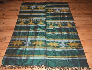 African Aso Oke Cloth Fabric Handmade By Tribal Yoruba People Nigeria,  Africa