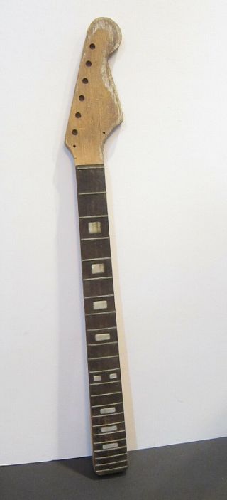 Rare Vintage 1960s Japanese Teisco Kawai Solidbody Electric Guitar Neck Mij