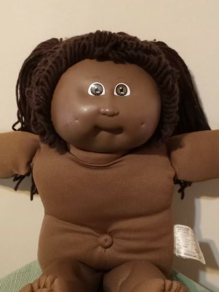Vintage 1978 1982 Cabbage Patch Kids African American Black Doll Coleco Xavier