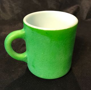 vintage Green Trotter ' s Skelly Gas advertising Coffee Cup / Mug - Arcadia,  NE 2