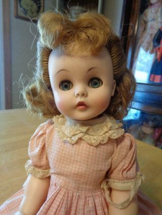 Vintage Madame Alexander Kelly/marybell Doll 15 " Loose Stringing