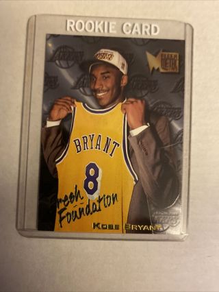 1996 - 97 Fleer Metal 137 Kobe Bryant Rookie Los Angeles Lakers