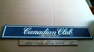 Canadian Club Bar Mat 