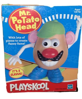 Playskool Vintage Mr.  Potato Head Box Hasbro 2000 Complete