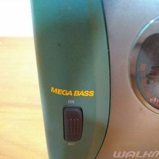 Sony Walkman Tape Cassette Player WM - EX122 Mega Bass,  W/ Vintage Headset 2