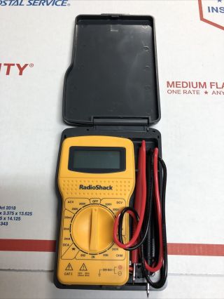 Radio Shack 15 - Range Digital Multimeter Meter 22 - 810