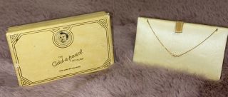 Antique The Add A Pearl Baby Necklace 5 Pearls With Box