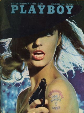 Playboy November 1965 Pat Russo Beth Hyatt James Bond 