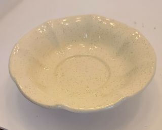 Vintage Mccoy Pottery Wash Bowl Basin Only - Speckled