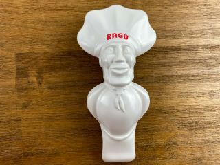 Collectible Vintage " Chef Ragu " Bottle Jar Lid Opener,  5 - 1/4 " Long,  Made In Usa