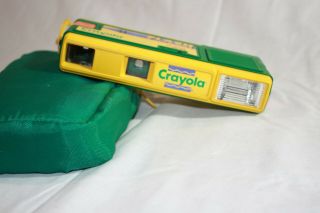 Vintage 1997 Crayola Flash 110 Camera - Indoor/outdoor Use - By Concord