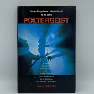 Poltergeist By James Kahn Movie Tie - In 1982 Vintage 1st Print Hardcover W/dust J