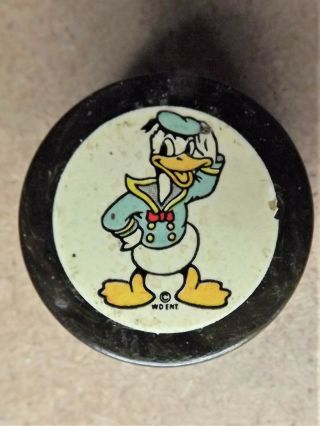 Vintage Disney Donald Duck Bakelite Pencil Sharpener 50 