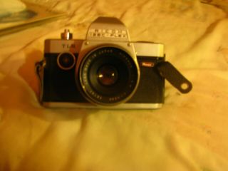 Vintage Ricoh 126c Flex Tls Film Camera W/1:2.  8 F= 55mm