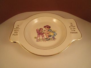 Vintage My Own Plate Child 