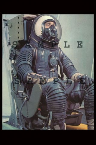 Dupe Slide Pressure Suit Bf Goodrich 1st Navy High Altitude,  H - 1 Helmet/bubble