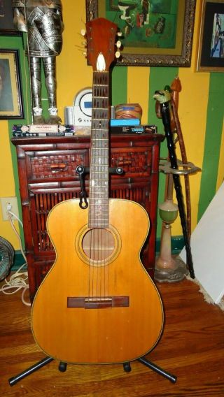 Vintage Harmony Sovereign Acoustic Guitar Jimmy Page Zeppelin