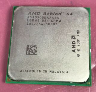 Amd Athlon 64 3500,  2.  2ghz (ada3500daa4bw) Processor Socket 939 - Vintage Cpu