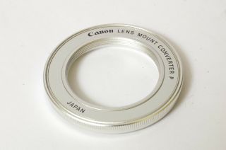F92608 Vintage Canon Lens Mount Converter P M42 To Canon Fl/fd