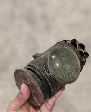 Antique Police / Maritime / Railroad Bullseye Lantern Lamp Light