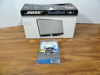 Bose Sounddock Series Ii Black 30 - Pin Ipod,  Bluetooth Adapter