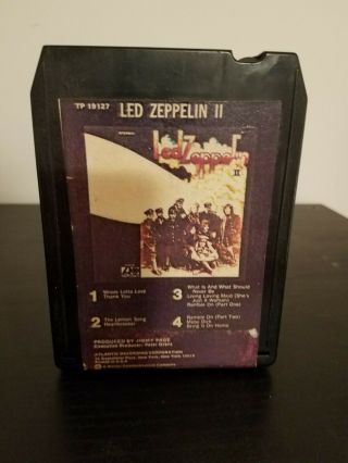 Vintage Led Zeppelin 2 Ii 8 Track - -,  Tape Snapped