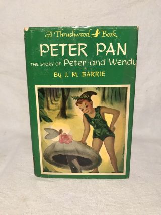Vintage Peter Pan The Story Of Peter And Wendy 1911 W/dust Jacket J.  M.  Barrie Hc