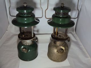 Two Coleman 242c Lanterns Or Restoration