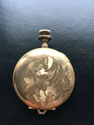 South Bend Antique Gold Pocket Watch Early 1900 " S