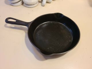 Vintage Griswold Cast Iron Skillet/frying Pan No.  3 709 K Erie,  Pa