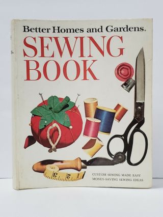 Better Homes And Gardens Vintage Sewing Book Loose Leaf Ring Binder 1972