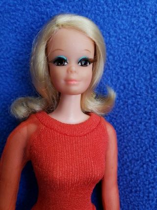 Gorgeous - Vintage Live Action Pj Barbie - Pj Doll - Blonde - With Outfit
