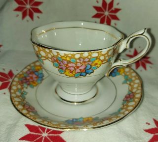 Vintage Royal Albert Bone China Tea Cup And Saucer Luster Ware