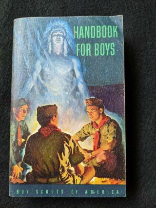 Vintage Handbook For Boys Scouts Of America Bsa Paperback 5th Edition 1956