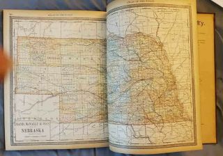 Vintage Rand - McNally Standard Atlas of the World 1890 3