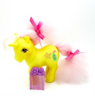 ⭐️ My Little Pony ⭐️ G1 Vintage Perfume Puff Red Roses W/comb Htf Still Scented