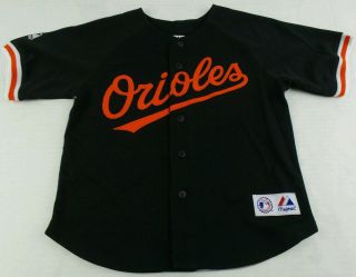 Vintage Majestic MLB Baltimore Orioles Baseball Jersey Size Kids 5/6 3