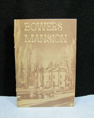 Very Rare Vintage 1952 Bowers Mansion Nevada History And Great Pictures