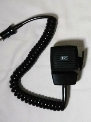 Vintage Realistic Radio Shack Cb 23 - 1172 Handset 5 Pin Microphone