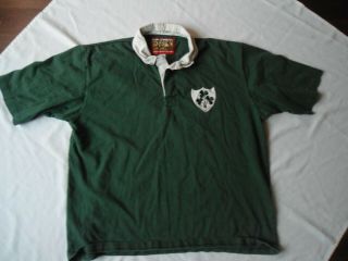 Vintage Ireland Cotton Traders Rugby Jersey Shirt 2xl