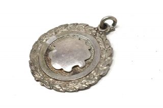 A Great Vintage R.  R C1961 Birmingham Sterling Silver 925 Fob Medal 26374