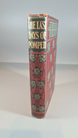 Vintage Book The Last Days of Pompeii by Lord Lytton Mellifont Press c.  1910 ' s 2