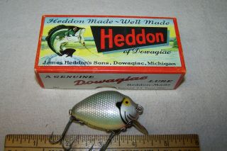 Vintage Fishing Lure.  Heddon Punkinseed 730 Sd.  / Papers.  Ex Combo.
