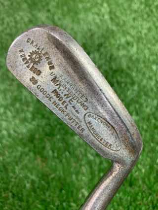 Antique Vintage St Andrews Golf Co St Andrews,  Scotland – Hickory Shaft Maxwell
