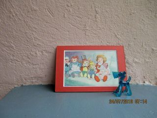 Vintage Illustration Raggedy Ann And Andy With Other Toys Johnny Gruelle 1929
